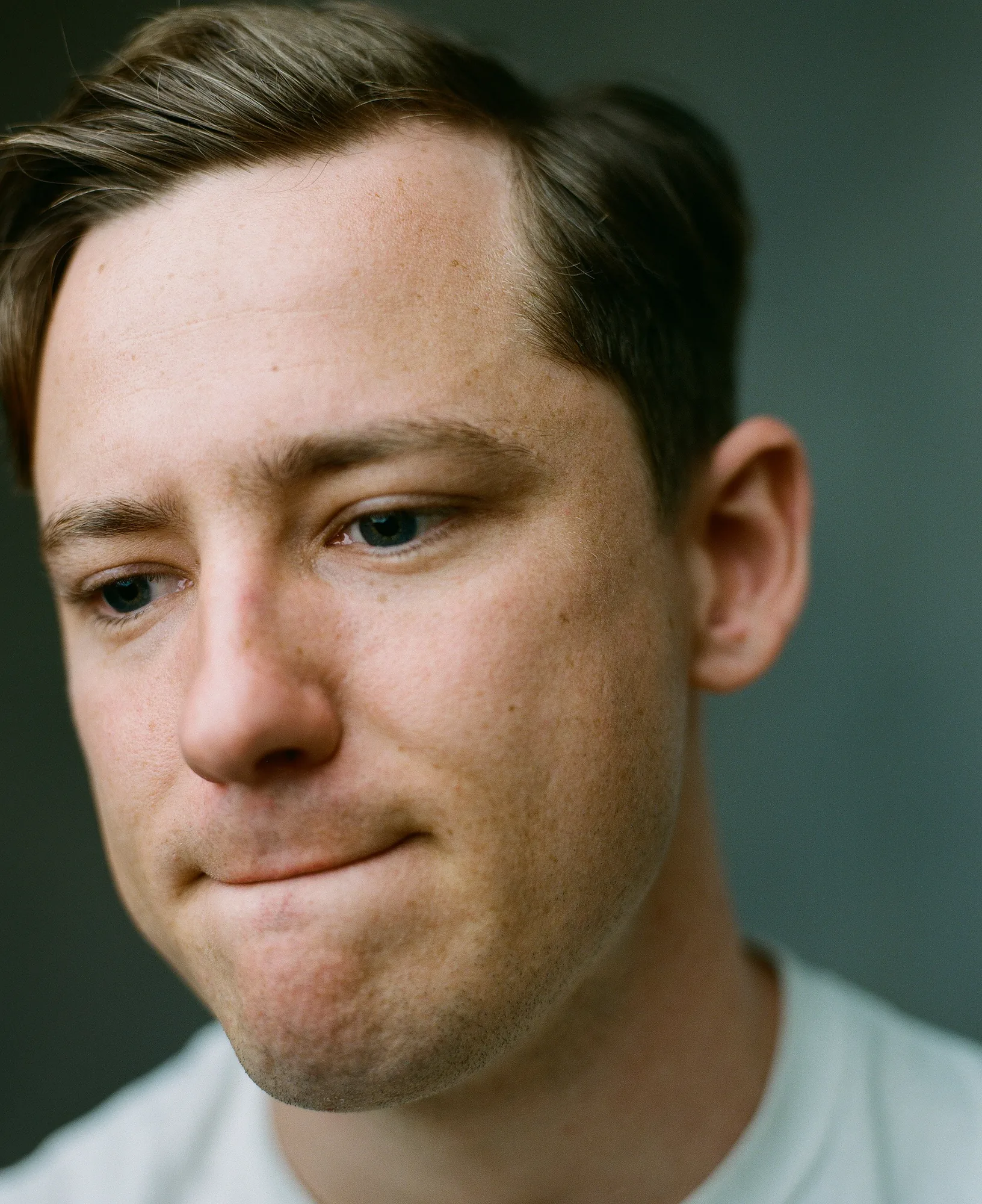 Portrait of Lewis Pullman, Actor — photographed by Isaac Schneider