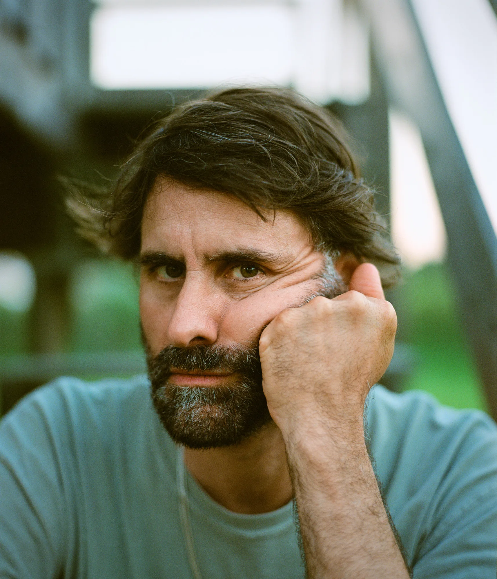 Portrait of Andrew Wyatt, Musician, Composer — photographed by Isaac Schneider
