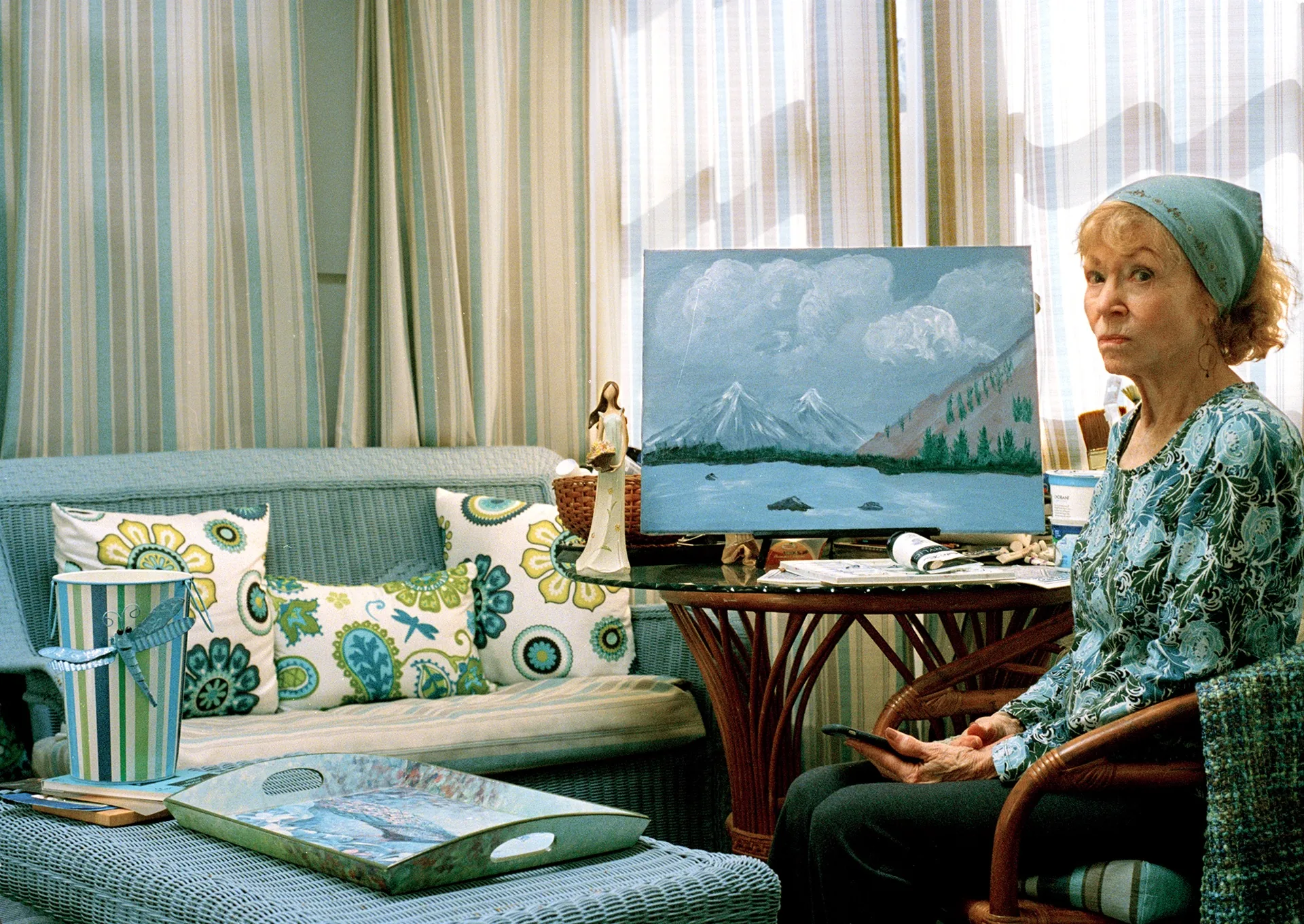 Portrait of Rita Buturain, Painter — photographed by Isaac Schneider