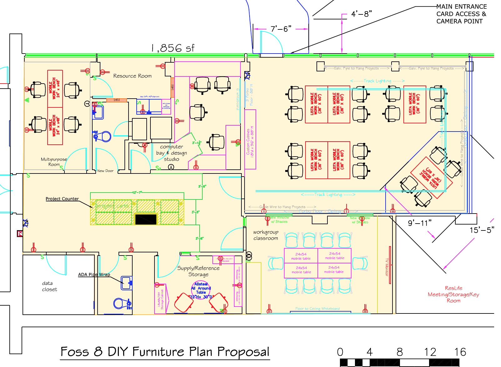 The Workshop floor plan